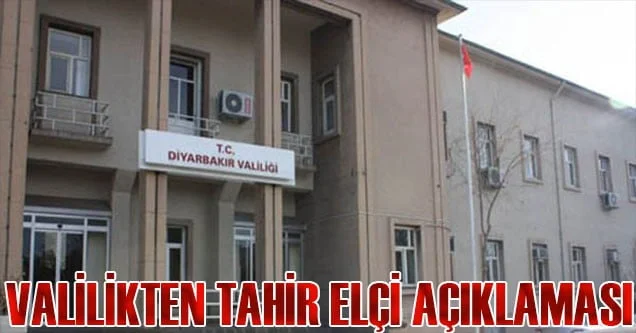 Diyarbakır Valiliği’nden saldırıyla ilgili açıklama