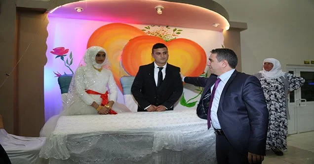 Siverek Kaymakamlığından Düğün Desteği