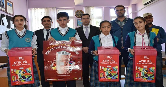 Siverek’te Atık Pil Toplama Yarışması açıldı