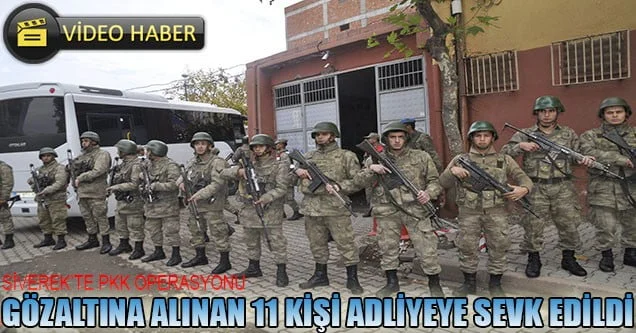 Siverek’te PKK Operasyonu