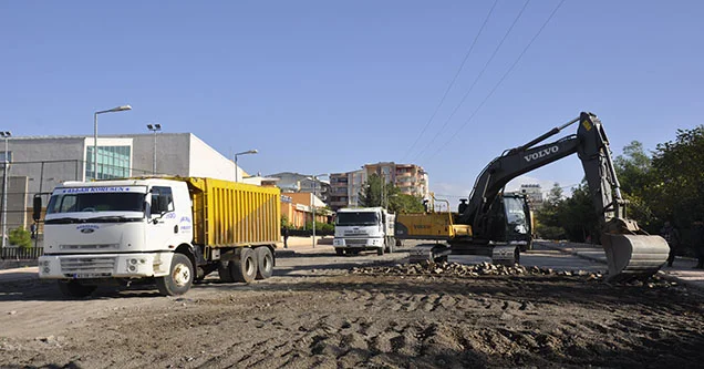 Yenişehir mahallesinde çalışmalar sürüyor