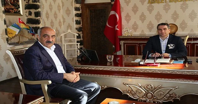 Hilvan Belediye Başkanından Kaymakama Ziyaret