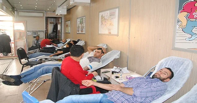 Siverekli vatandaşlardan kan bağışına yoğun ilgi