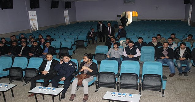 Siverek’te güvenlik güçlerine seminer verildi
