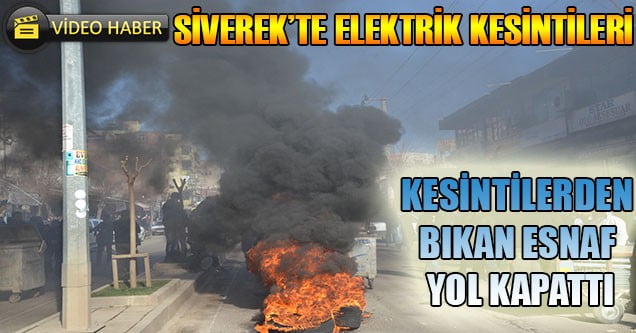 Siverek’te Elektrik Kesintileri Protesto Edildi