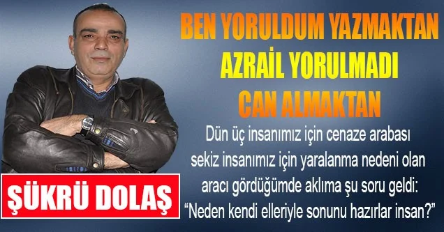 Ben Yoruldum Yazmaktan
