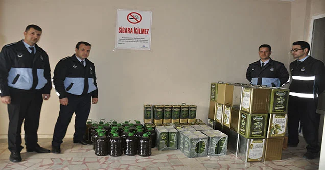 Siverek’te sahte zeytinyağı operasyonu