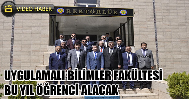 Uygulamalı Bilimler Fakültesi Bu Yıl Öğrenci Alacak