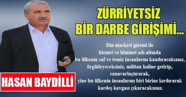Zürriyetsiz Bir Darbe Girişimi…