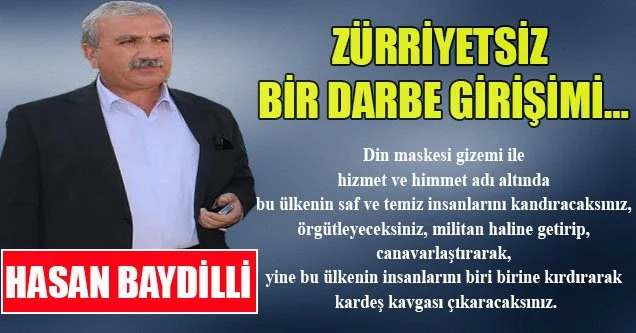 Zürriyetsiz Bir Darbe Girişimi…