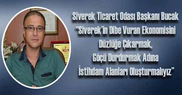 Siverek Ticaret Odası Başkanından Basın Açıklaması