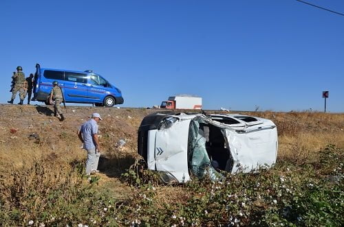 Siverek’te Trafik Kazası: 6 Yaralı