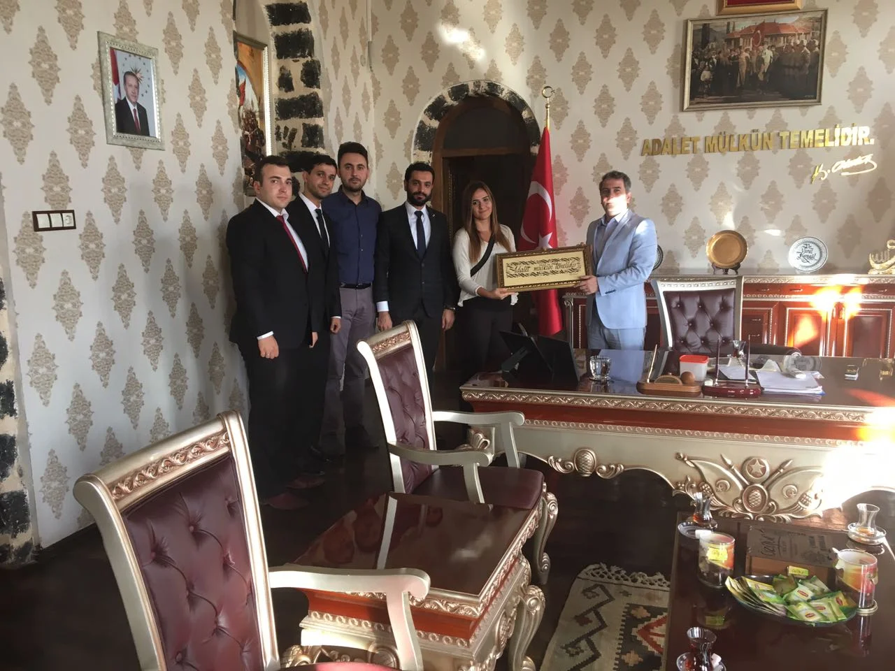 Siverek TES’ten Kaymakama Ziyaret