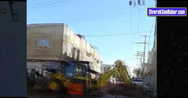 Kazı çalışmasında doğalgaz borusu delindi