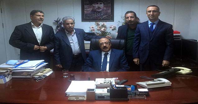 Prof. Dr. Mehmet Emin Yılmaz’a teşekkür ziyareti