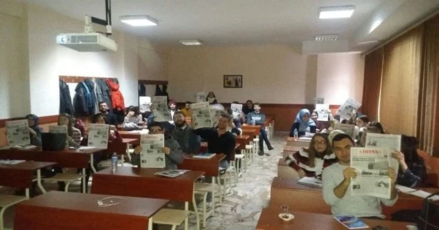 İrfan Gazetesi Üniversiteli Öğrencilere Ödev Konusu Oldu