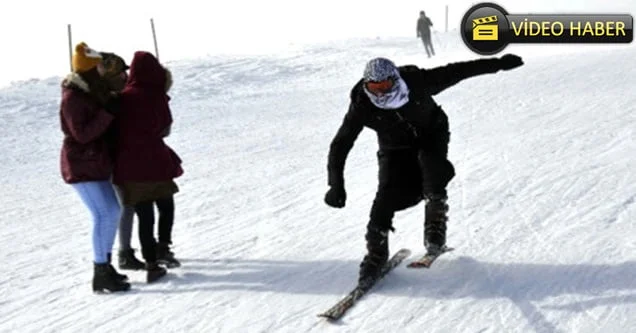Karacadağ’da kayak sezonu açıldı