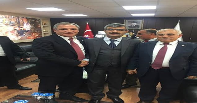 Siverekli Esnafların Sorunları Sosyal Güvenlik Kurumu Genel Başkanına iletildi