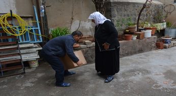 Siverekli ihtiyaç sahiplerine gıda yardımı