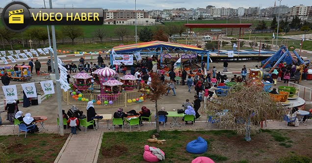 Yetim çocuklar gönüllerince eğlendi
