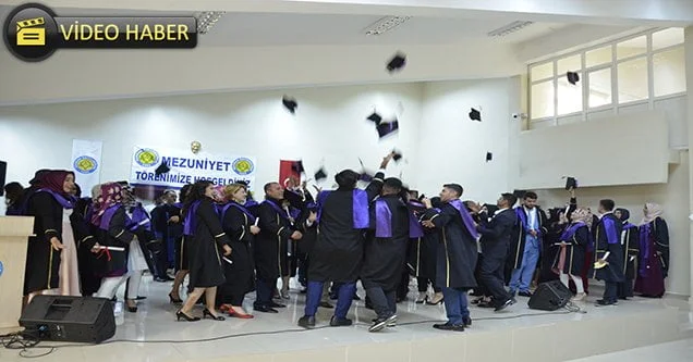 Siverek Meslek Yüksekokulunda mezuniyet töreni