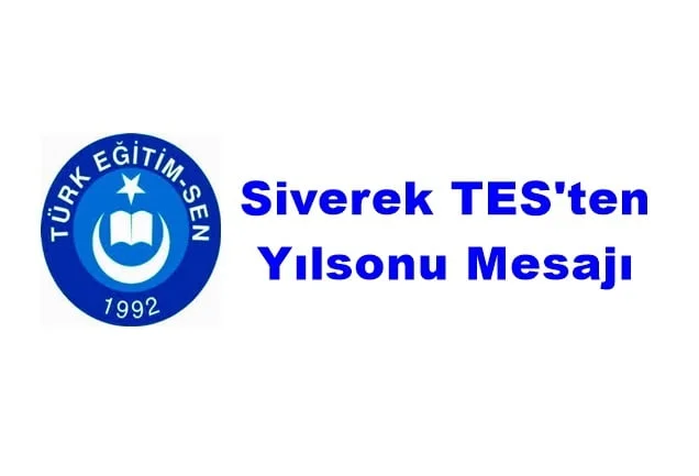 Siverek TES’ten yılsonu mesajı
