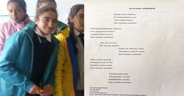 Şiir dalında Türkiye dördüncüsü oldu