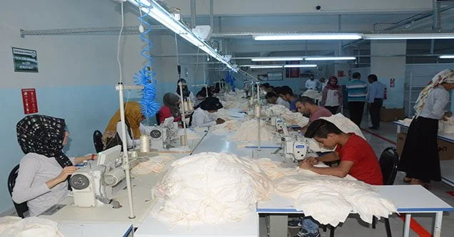 Siverek’te tekstil atölyelerinde artış yaşandı