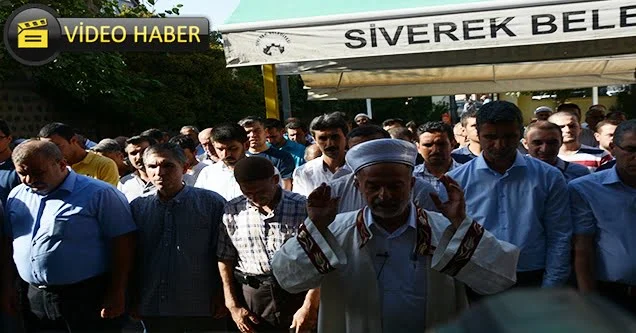 Şehit öğretmen Necmettin Yılmaz için gıyabi cenaze namazı kılındı