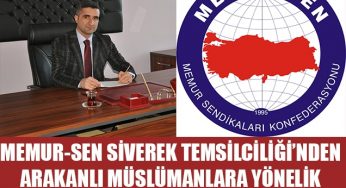 Memur-Sen Siverek’ten Arakan’daki Müslüman katliamına tepki