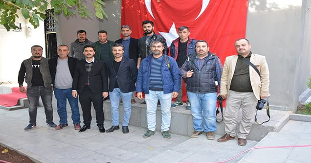 MHP İlçe Başkanı basınla bir araya geldi