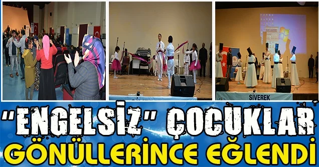 Siverek’te Engelliler Gönüllerince Eğlendi