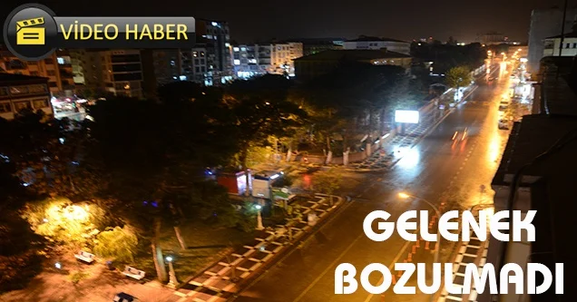Siverek’te gelenek bozulmadı!