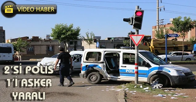 Siverek’te kaza: 2 polis ve 1 uzman çavuş yaralı