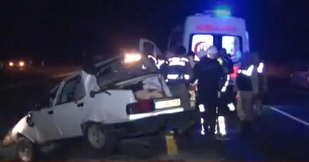 Otomobil şarampole devrildi: 6 yaralı