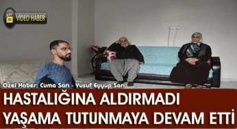 DMD hastası Hasan, hayata küsmedi