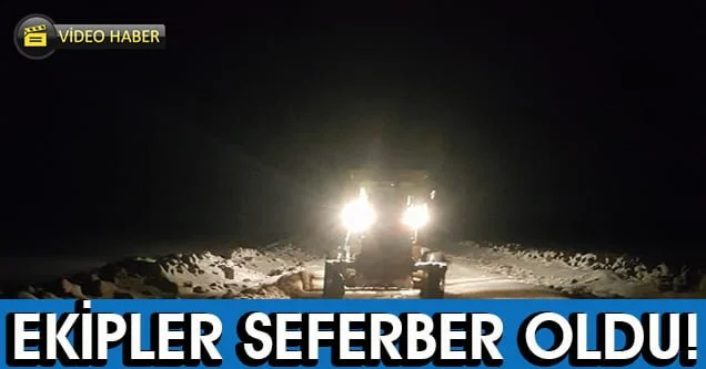 Ekipler 6 aylık bebek için seferber oldu