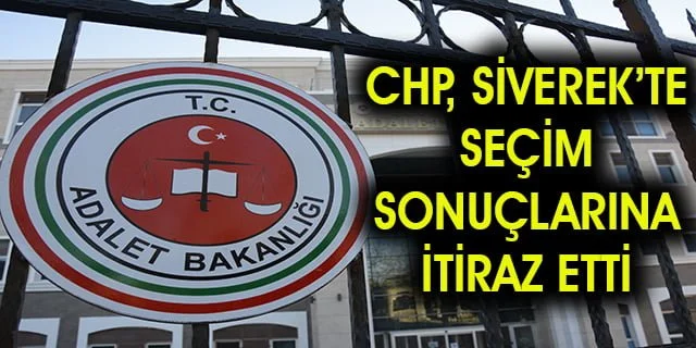 CHP, sonuçlara itiraz etti