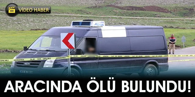 Silahla vurulmuş bir kişinin cesedi bulundu