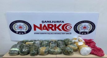 13 kilo uyuşturucu ele geçirildi