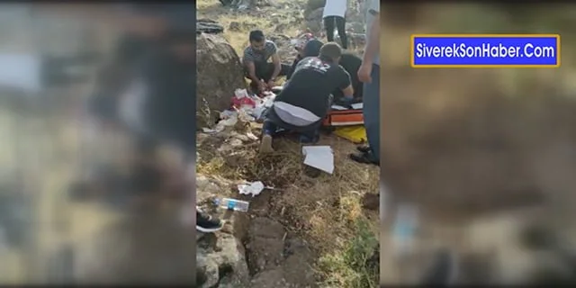 Otomobil şarampole devrildi: 1 ölü, 1 yaralı