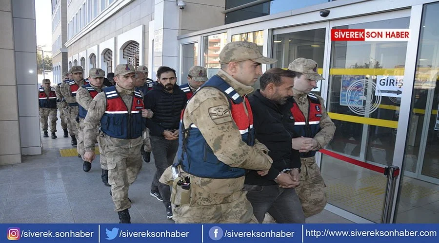 Akaryakıt hırsızlığı yapan 14 kişi tutuklandı