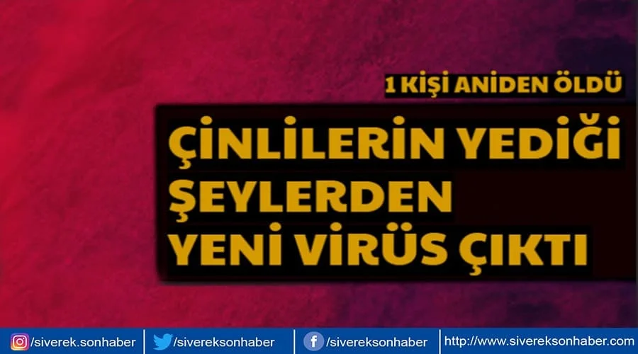 Dünya koronavirüsü konuşurken Çin’den yeni virüs endişesi!