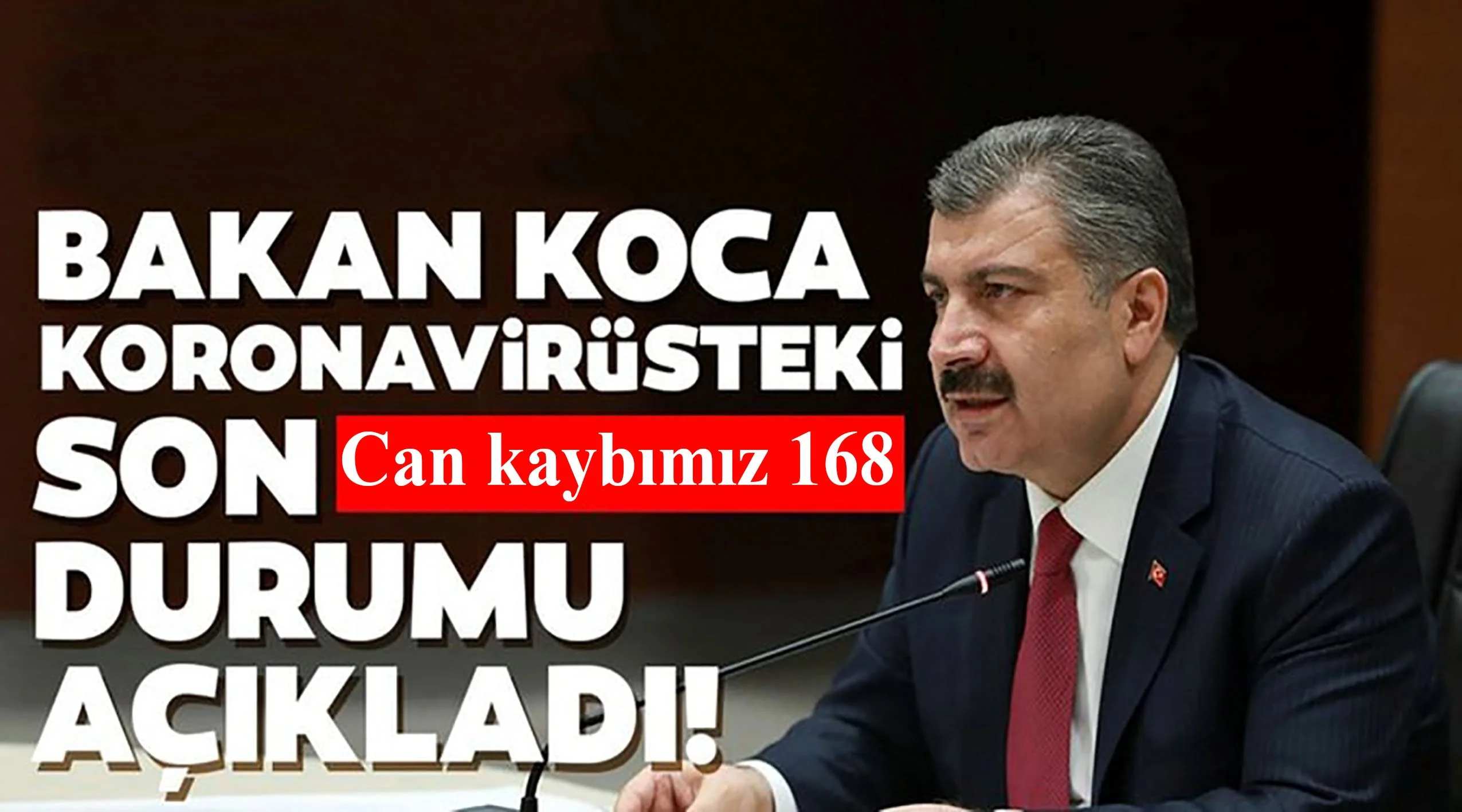 Toplam can kaybı 168 oldu