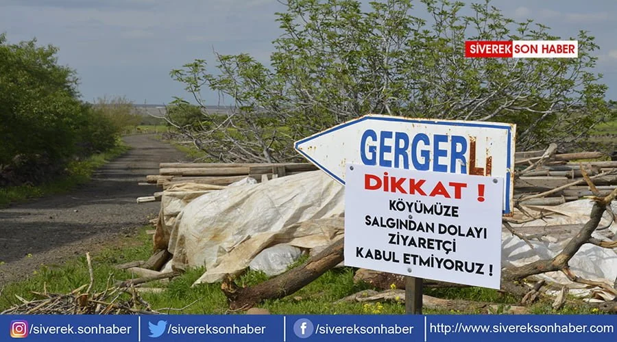 Korona virüs nedeniyle mahalleye ziyaretçi almıyorlar