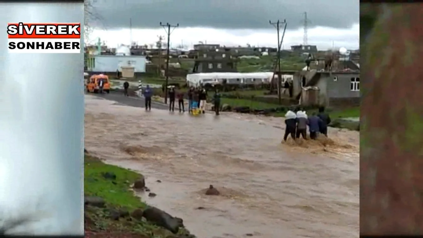 Sağanak yağış sele neden oldu