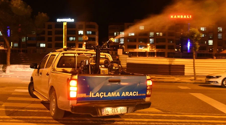 Siverek’te ilaçlama çalışmasına başlandı