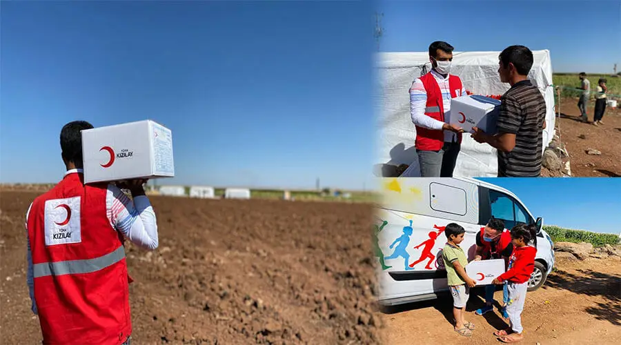 Türk Kızılay Mobil Çocuk Dostu Alan Siverek’te