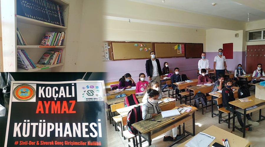 Koçali Aymaz adına kütüphane açıldı