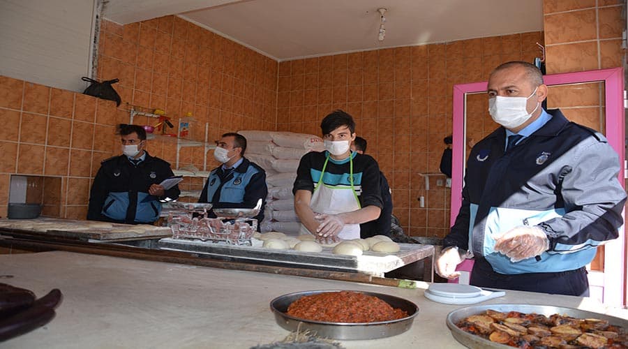 Fırınlarda koronavirüs denetimleri sürüyor